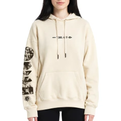 Moletom Volcom Feminino Day Tripper (Off White) - comprar online