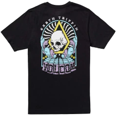 Camiseta Volcom Juvenil Arched (Preto) - Z42 boardshop