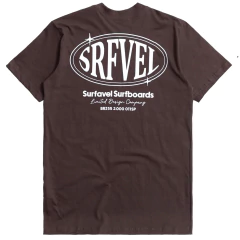 Camiseta Surfavel Basic Brand (Marrom)