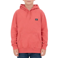 Moletom Juvenil Billabong All Day III (Vermelho)