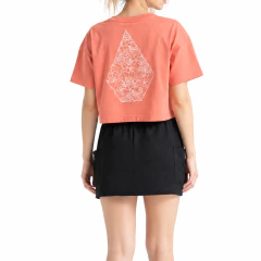 Cropped Feminina Volcom Slip Stone (Rosa) na internet