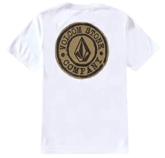 Camiseta Volcom Difuse (Branco) - comprar online