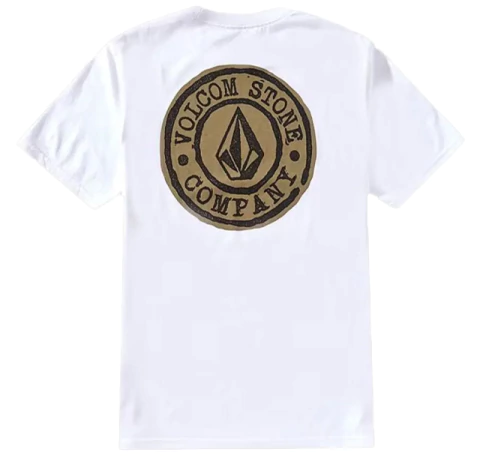 Camiseta Volcom Difuse (Branco) - comprar online