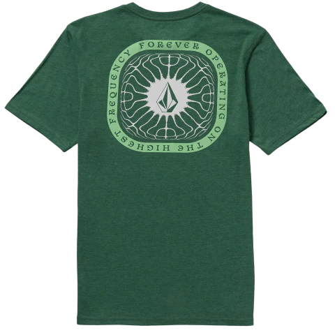 Camiseta Volcom Frequency (Verde Escuro) - comprar online