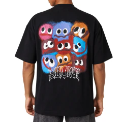 Camiseta Blunt Oversized Friends (Preto)