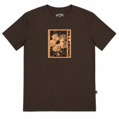 Camiseta Billabong Link (Marrom Escuro) - comprar online