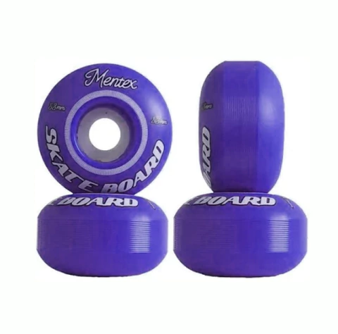 Roda Mentex 53mm Roxa 95A - comprar online