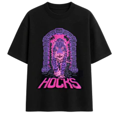 Camiseta Hocks Onça Oversized na internet