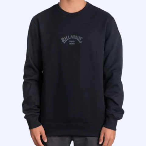 Moletom Billabong Care Mid Arch (Preto)