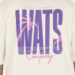 Camiseta Wats Summer (Off White) - Z42 boardshop