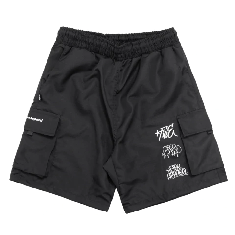 Bermuda Fire Rip Stop Forrada Tag Collection (Preto)