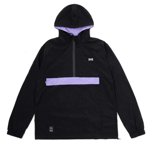 Corta Vento FIRE Anorak Taslan Square Logo (PretoLilás)