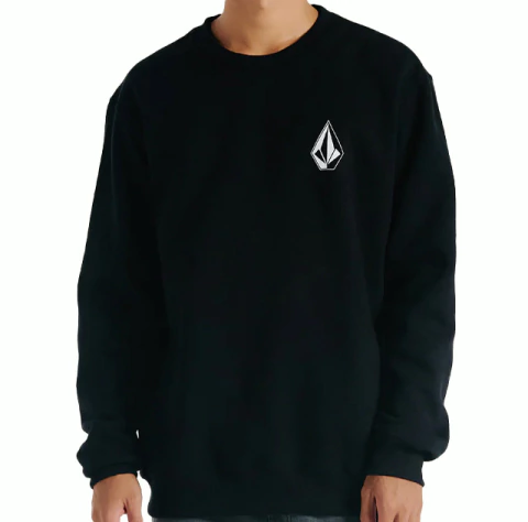 Moletom Juvenil Volcom Iconic (Preto) - comprar online