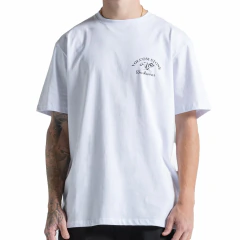 Camiseta Volcom Cross Cut (Branco)
