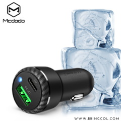 CARGADOR DUAL AUTO QC 3.0 - comprar online