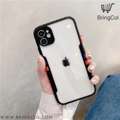CASE BUMPER GLASS IPHONE - Bringcol