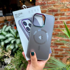 CASE MAGSAFE AG GLASS - Bringcol