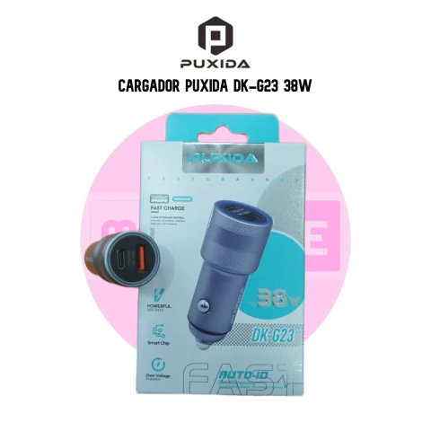 Cargador de Auto Puxida DK-G23 38W - comprar online