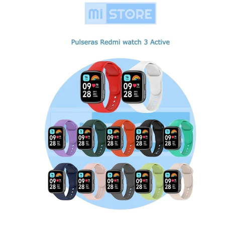 Pulsera unicolor para Redmi Watch 3 Active