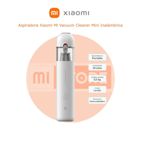 Aspiradora Xiaomi Mi Vacuum Cleaner Inalámbrica
