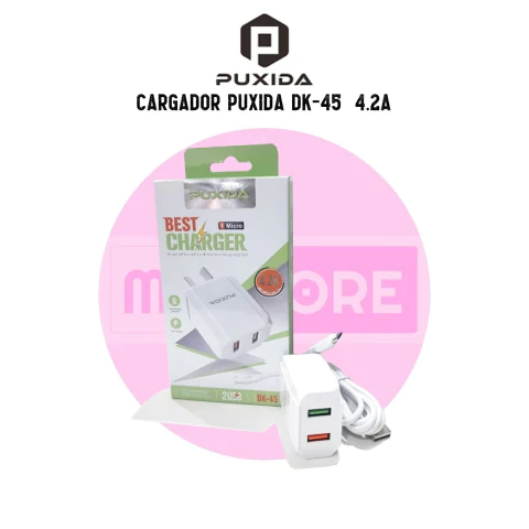 Cargador Puxida Dk-45 4.2A