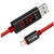 Cable TOPK Con Panel LCD Mide Voltaje/amp Rojo en internet