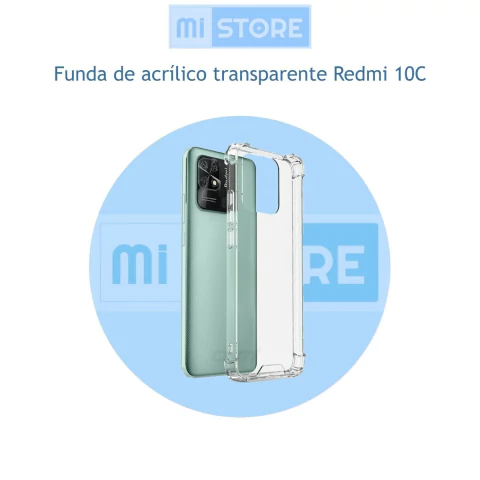 Funda de acrílico transparente Redmi 10C