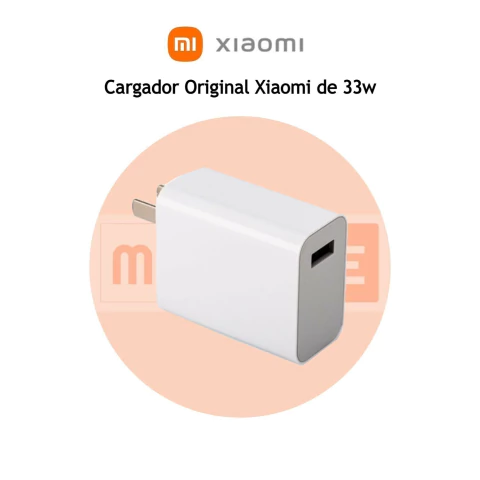 Cargador Original Xiaomi 33W