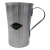 Vaso De Fernet C/asa Aluminio 850cc El Siglo Color Plateado