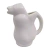 Jarra Vino De Cerámica: Forma De Pinguino 1/4 Litro Blanco - comprar online