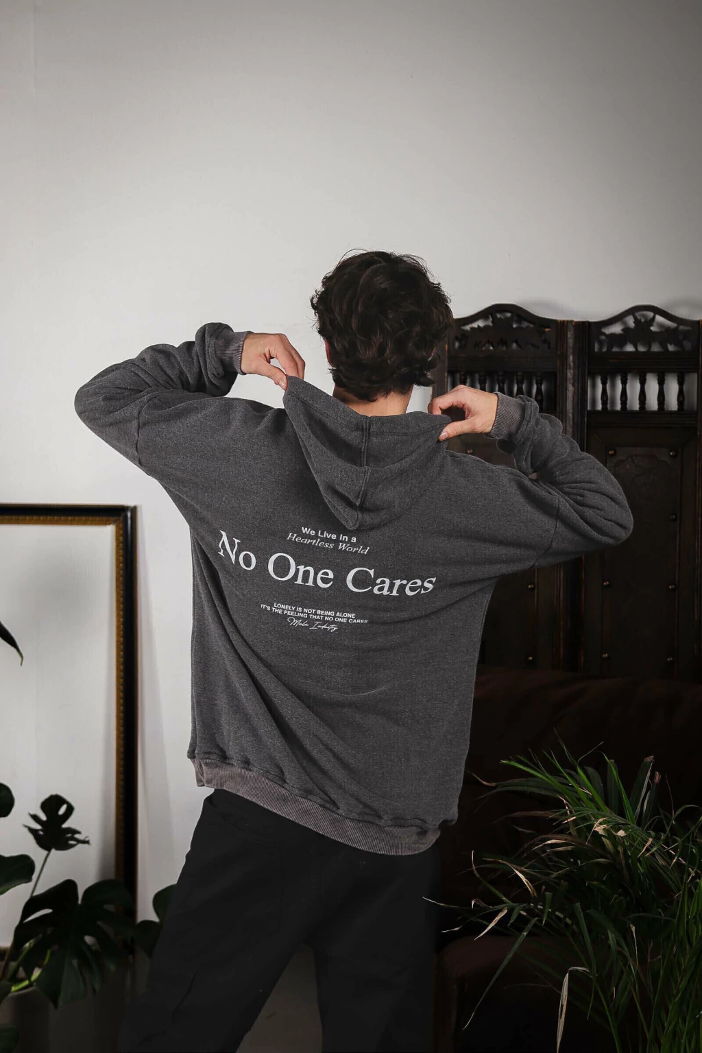 Hoodie NO ONE (Washed)