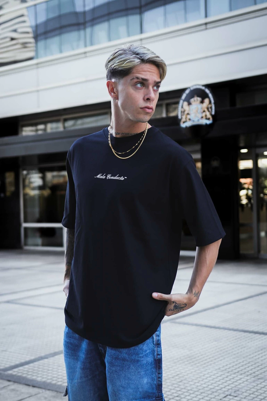 OVERSIZE CRAFTED (NEGRA) PESADA