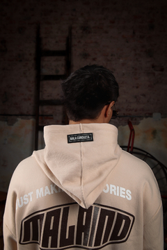 Imagen de Hoodie Boxy MEMORIES (Beige)