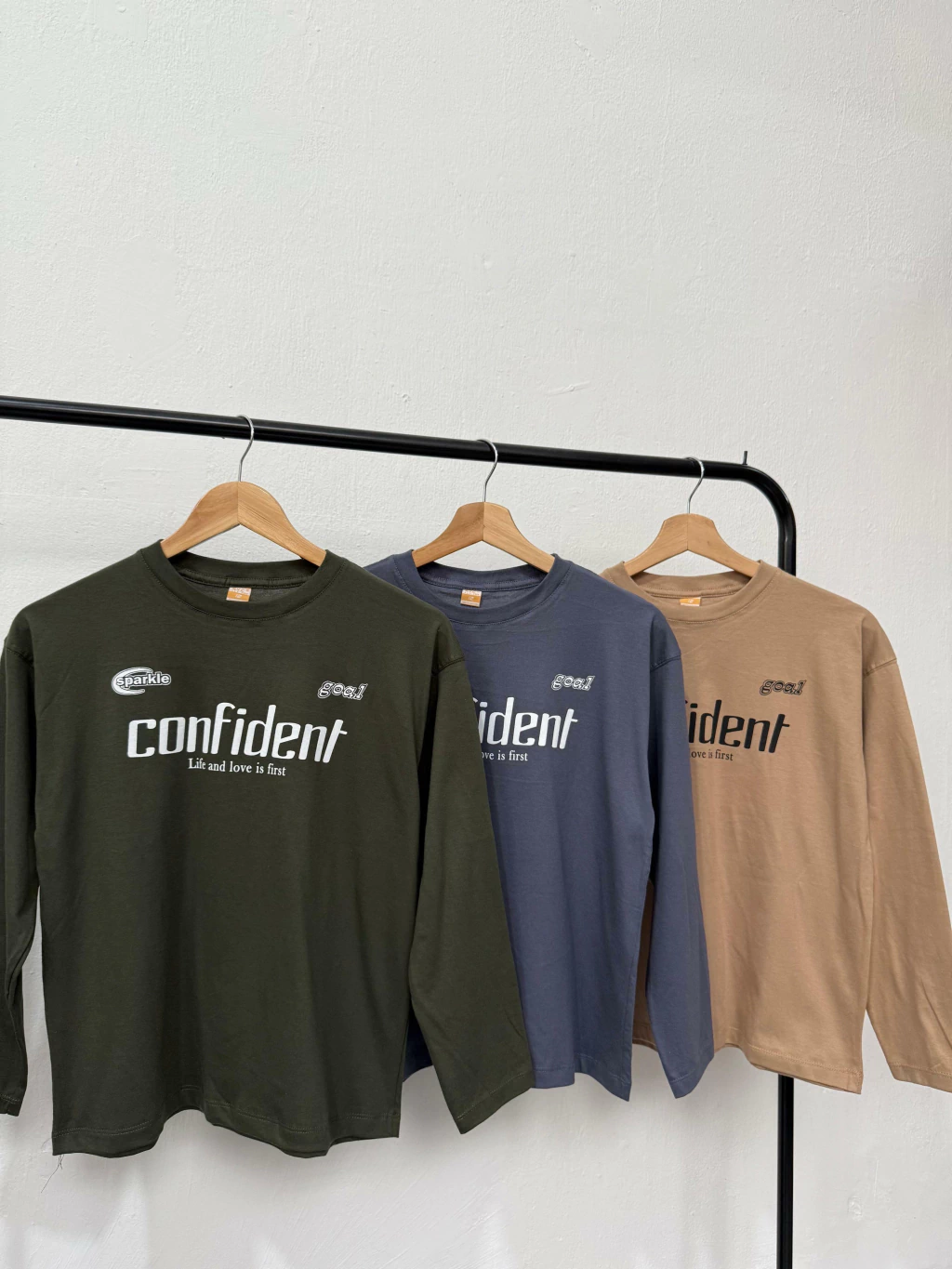 Camiseta manga larga CONFIDENT (KIDS)