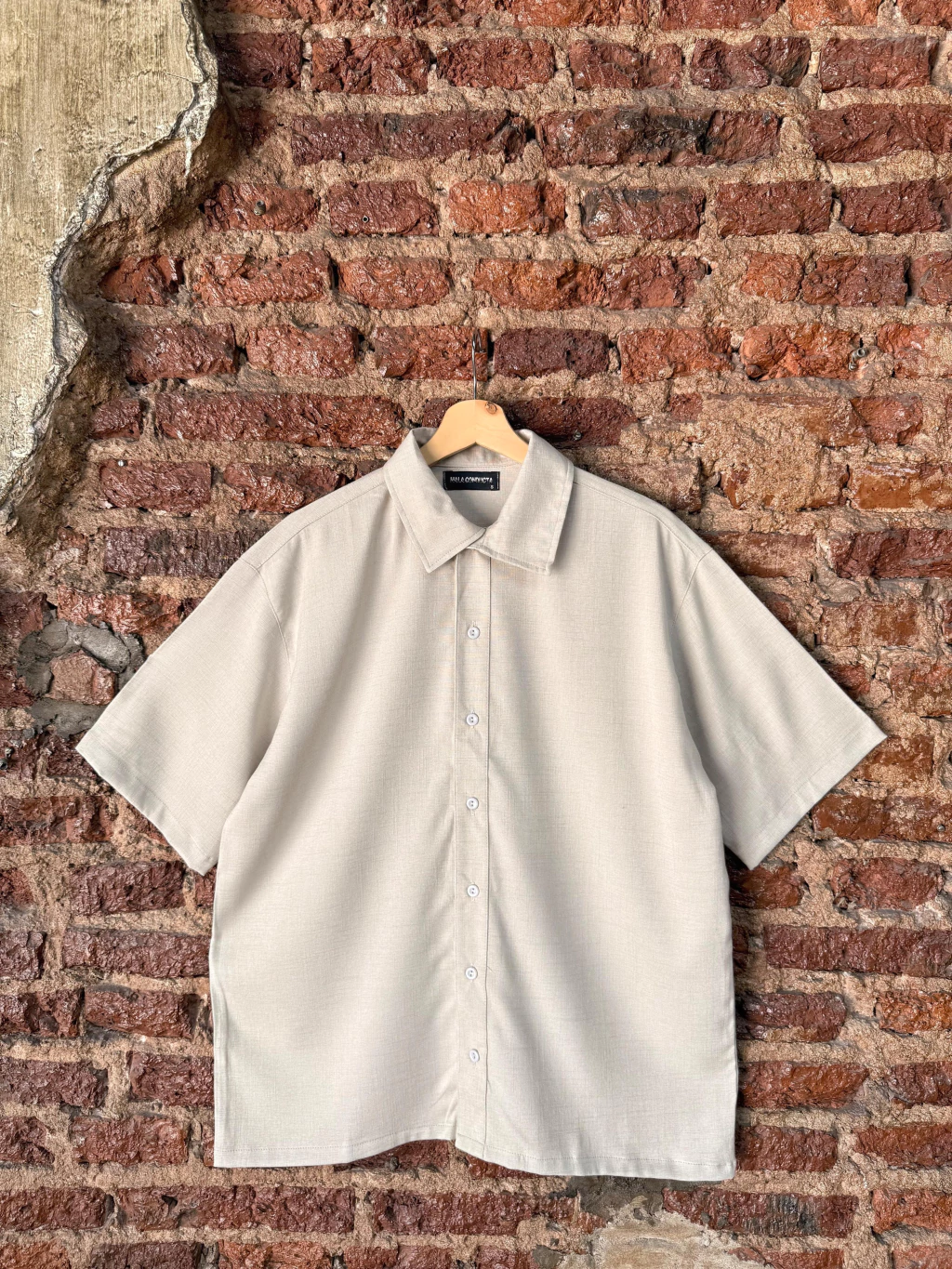 Camisa IBIZA LINO (beige)