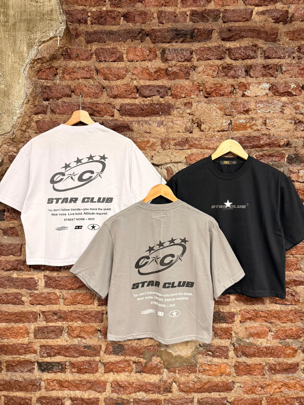 Remera boxy STAR CLUB (KIDS)