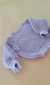 Suéter Tricô Newborn Lavanda na internet