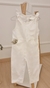 Jardineira Fleur Off White