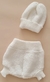 Kit Bloomer e touca newborn na internet