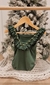 Body Pérolas Verde - Click Newborn