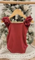 Body Pérolas Bordô - comprar online