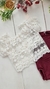Mariah Bordô (somente o body) - Click Newborn