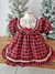 Vestido Talita Vermelho - Click Newborn
