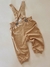 Calça Caramelo com suspensórios
