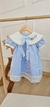 Vestido Aurora Azul Claro - Click Newborn