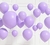 10 globos Lila de 10" de latex