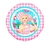 Globo Barbie de 45cm Cuadrille