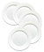 10 Platos descartables Blancos