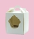 Caja individual para Cupcakes con visory base