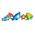 Guirnalda de globos con peces